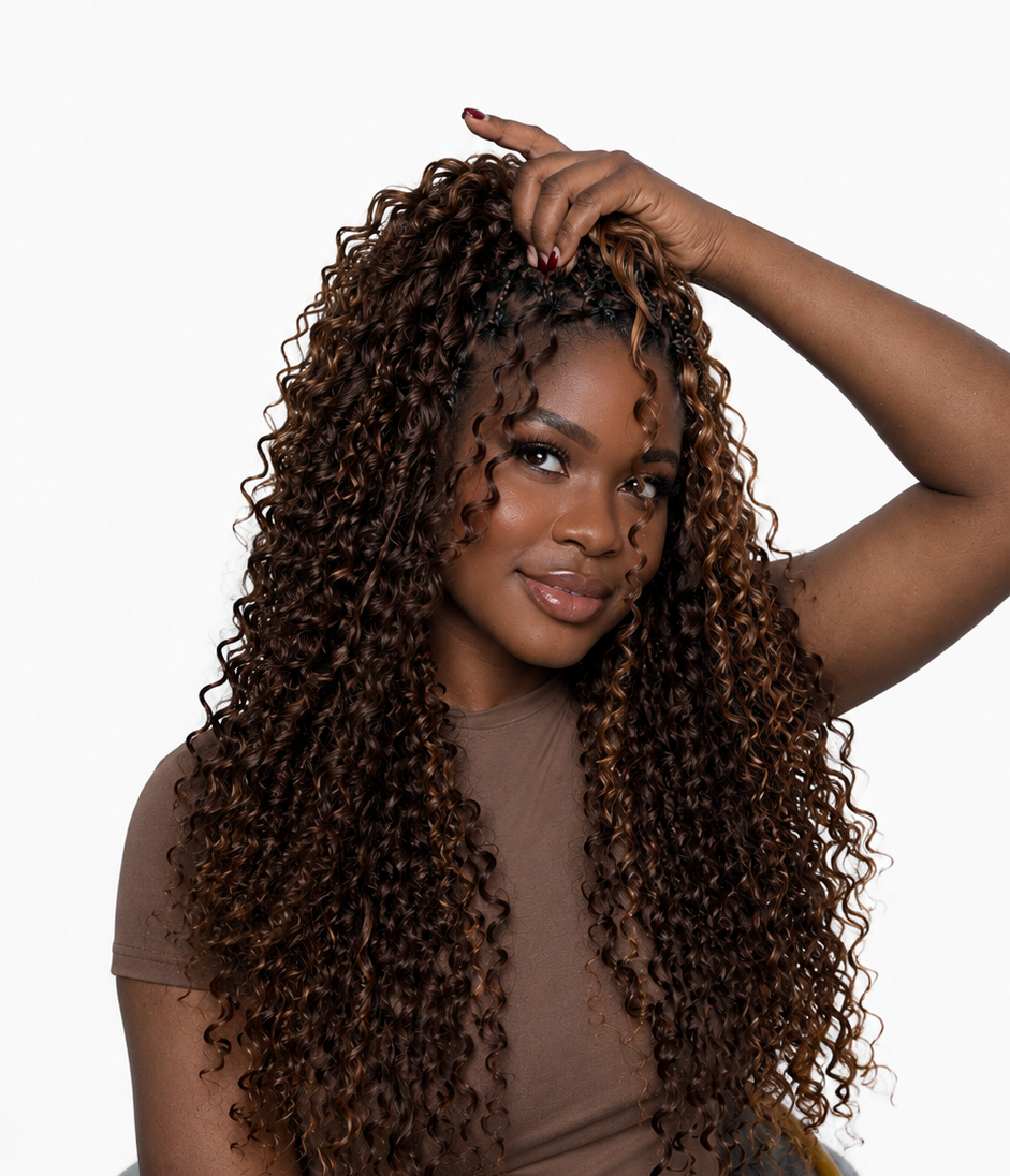 VINTY Boho Human Hair Bulk | Deep Wave