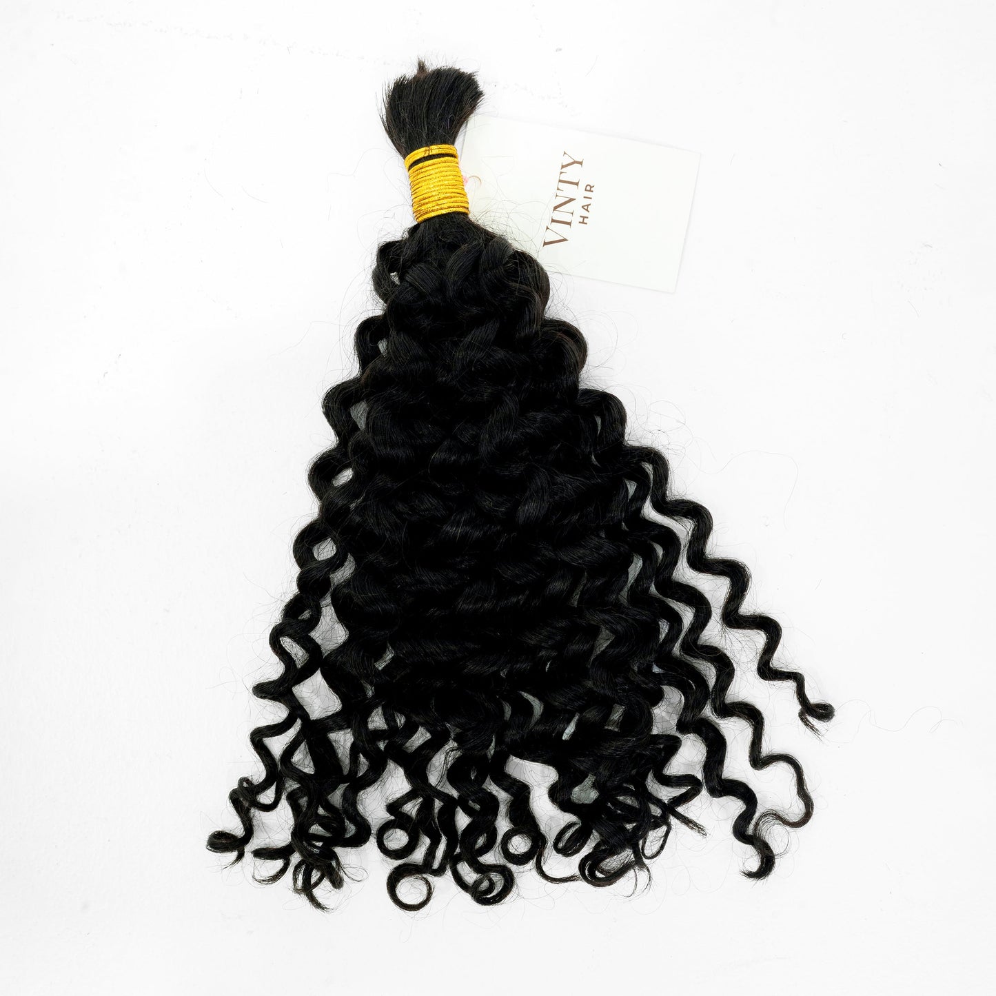 VINTY Boho Human Hair Bulk | Italian Curl