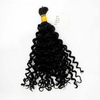 VINTY Boho Human Hair Bulk | Italian Curl