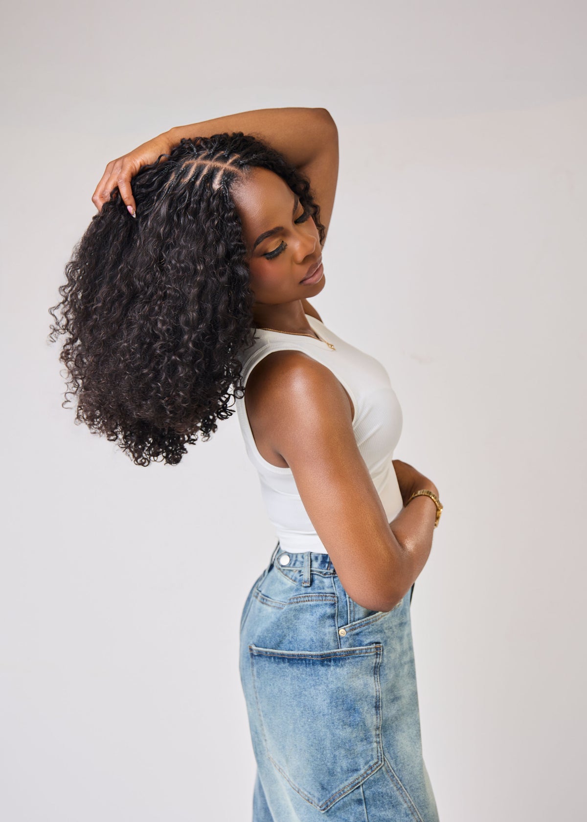 DEW BOUNCE (Crochet Human Hair)