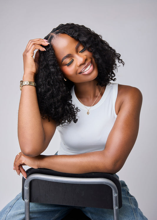 DEW BOUNCE (Crochet Human Hair)